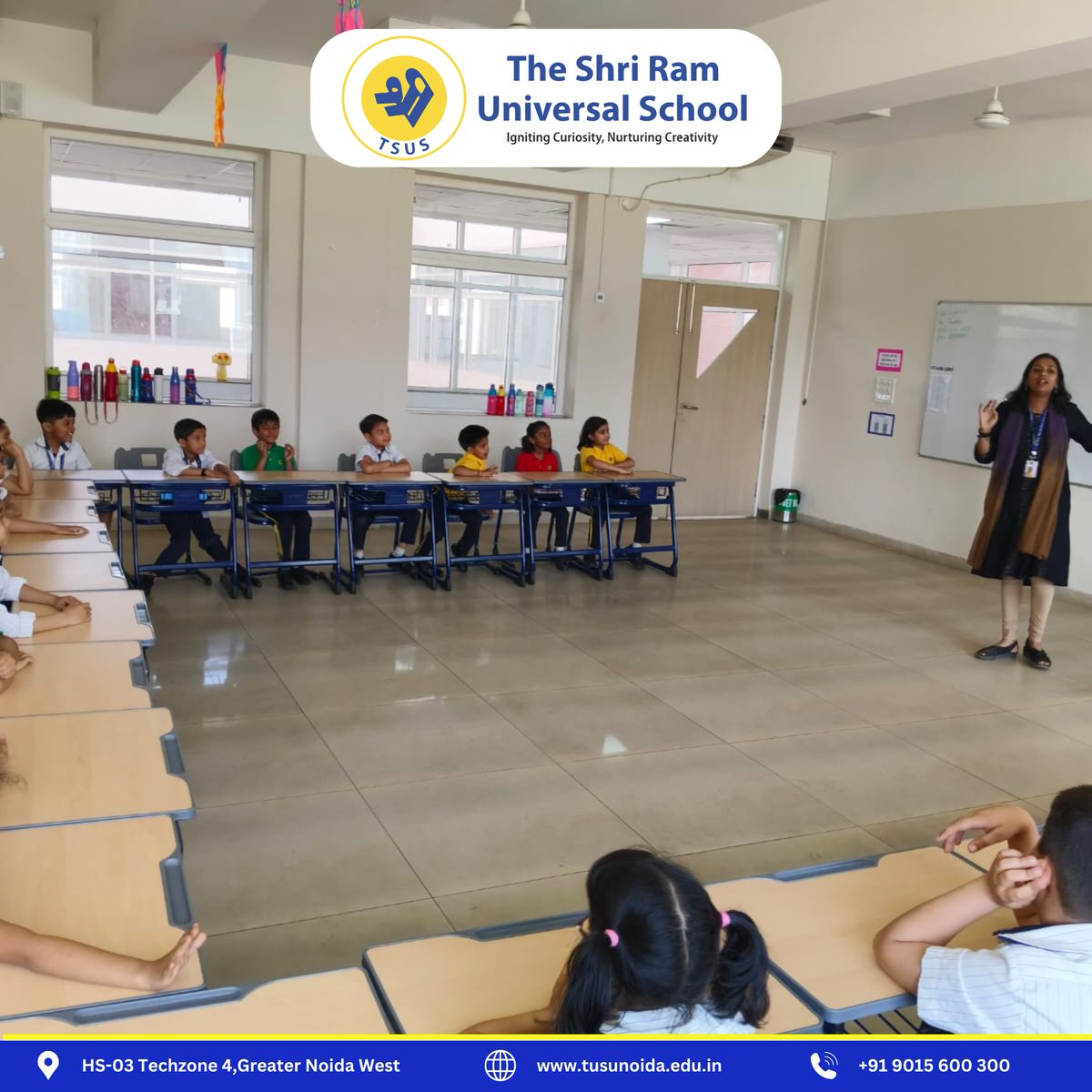TSUSNoida's tweet image. 📚 Excited to kick off the new academic session 2024-25 with an engaging introduction to Class 2B clay! Let&apos;s mold young minds and creativity together. Get ready for a year filled with imagination, exploration, and hands-on learning! #BackToSchool #Class2B #NewBeginnings 🎨✨