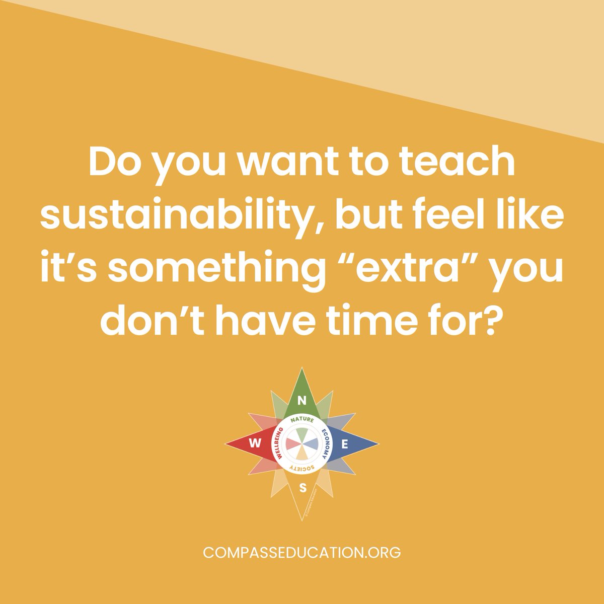 Learn how systems thinking tools can help you transform sustainability from something 'extra' to something extraordinary in your educational work with our 'Teaching and Learning for a Sustainable World: A Systems Thinking Approach' L1 Online Course! INFO: compasseducation.org/compass-educat…