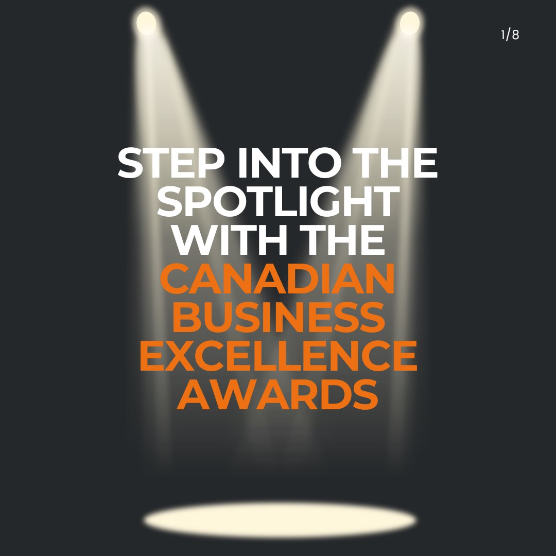 Don’t miss out on the opportunity to shine! Deadline to apply for the Canadian Business Excellence Awards is April 10th! Your achievements are worth celebrating. Don't miss out! #CBEA #BusinessExcellence #Awards 

Apply: bit.ly/4cdK7zd