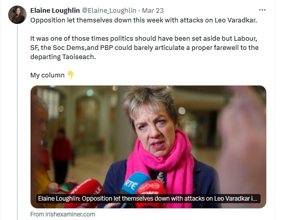 Before you post about Simon Coveney on social media, can you please take a moment to consider the feelings of the Examiner political reporter, and show some decorum. Please!
#Zappone #PaulHyde #Horsemeat #LEAisling #KidsInHotels #NZships #TDhomesecurity #FrontLineDefenders