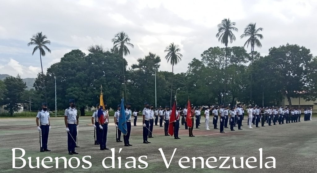 #02Abr 🇻🇪 Buenos días querida #Venezuela, desde esta honorable Casa de Estudios les deseamos que tengan un excelente martes. #ExcelenciaEducativaMilitar #FANB #JuntosPorLaPaz