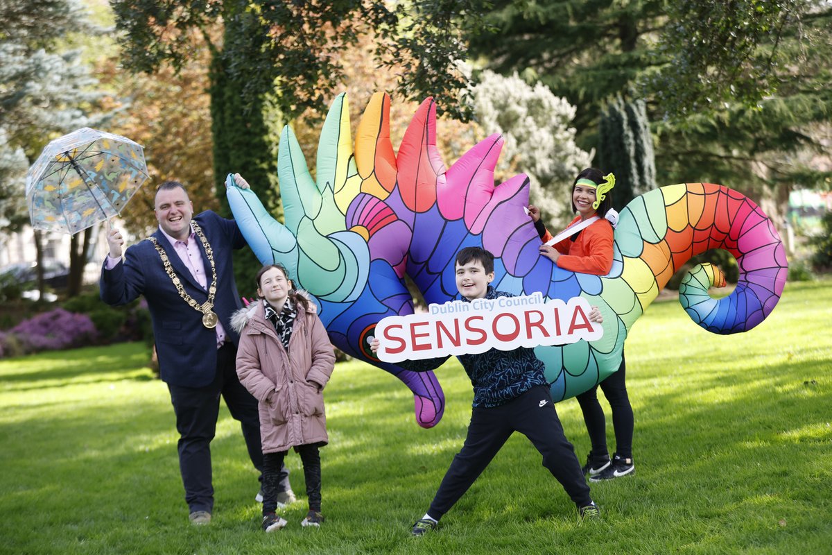 We are delighted to officially launch Dublin City Council Sensoria today - Ireland's first ever neurodivergent friendly festival, a free ticketed event taking place on Sunday 28th April at Merrion Square Park in two separate sessions 11am -1:30pm & 2:30-5pm. Following…