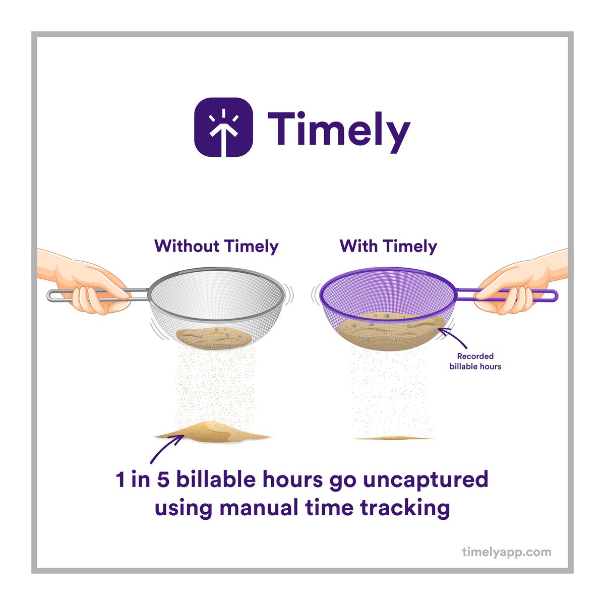 If you're serious about squeezing EVERY DROP of profit from your business, keeping a tight grip on billable hours is key. 🔑 Manual time tracking methods won't cut it. 🙅 Use Timely and ensure every billable minute is captured: hubs.la/Q02rfbsl0