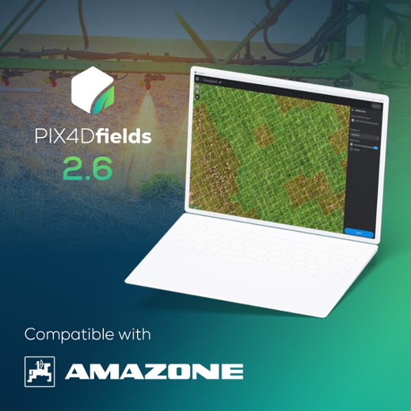 📢#PIX4Dfields 2.6 is here! The latest update brings you AMAZONE spot spraying maps, improved zonation workflow, and more! Discover the release in full: hubs.li/Q02rtg7s0