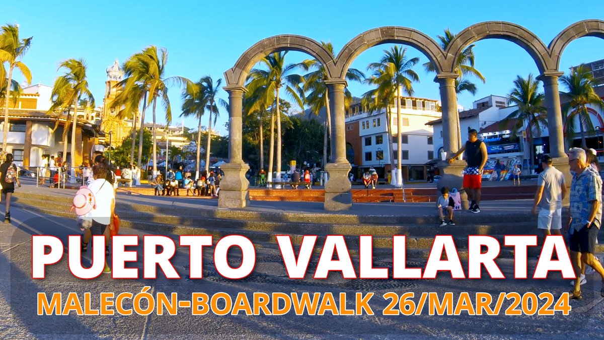 Conoce el Malecón de Puerto Vallarta (26/Marzo-March/2024) Walking tour of the #PuertoVallarta Boardwalk/Malecon youtu.be/hMhElf_LjYk?si… via @YouTube