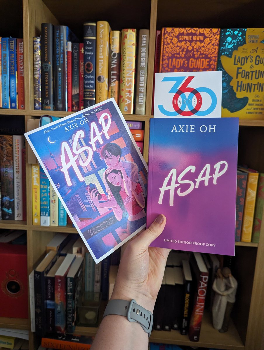 Eeeeeee thank you so much @Harper360YA for this proof of ASAP by Axie Oh!!! I really enjoyed XOXO so can't wait to get to this asap 😃