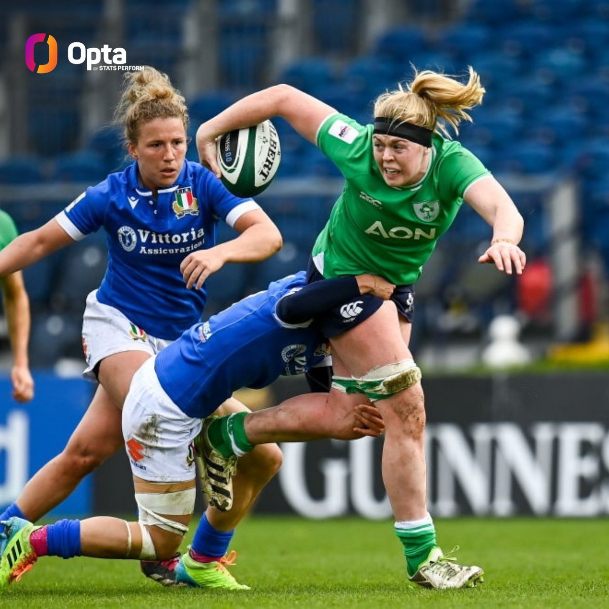30 - @IrishRugby’s Sam Monaghan made 30 carries against Italy on Sunday, the first time a player has made 30+ carries in a single @Womens6Nations match since Scotland’s Jade Konkel-Roberts v Ireland in 2020 (32). Relentless.
