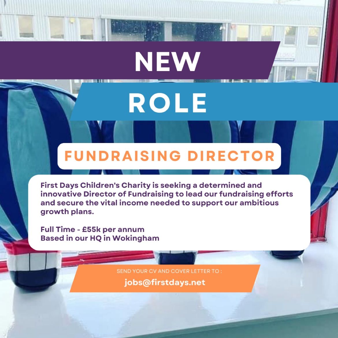 We are seeking a determined and innovative Director of Fundraising to lead our fundraising efforts and secure the vital income needed to support our ambitious growth plans. Visit our website for more info: firstdays.net/jointheteam