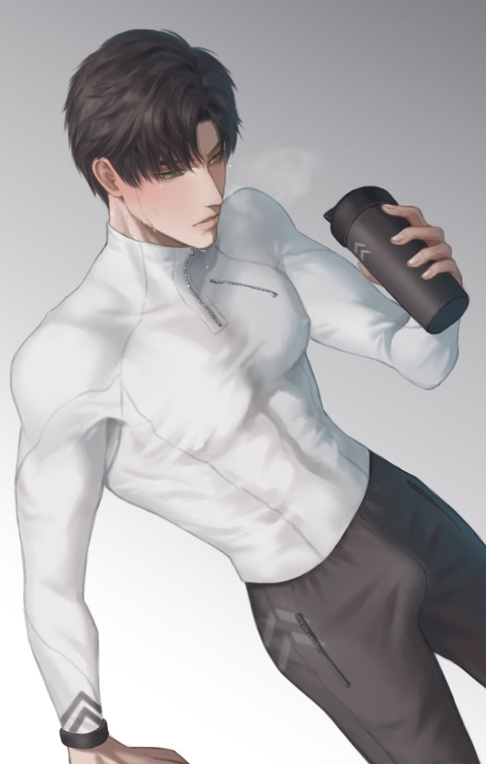 caicai0410's tweet image. 健身黎深
#戀與深空  #恋と深空 #Zayne #黎深 #レイ #LoveandDeepspace