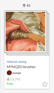 holy moly didnt know my brush set had these many downloads ngl