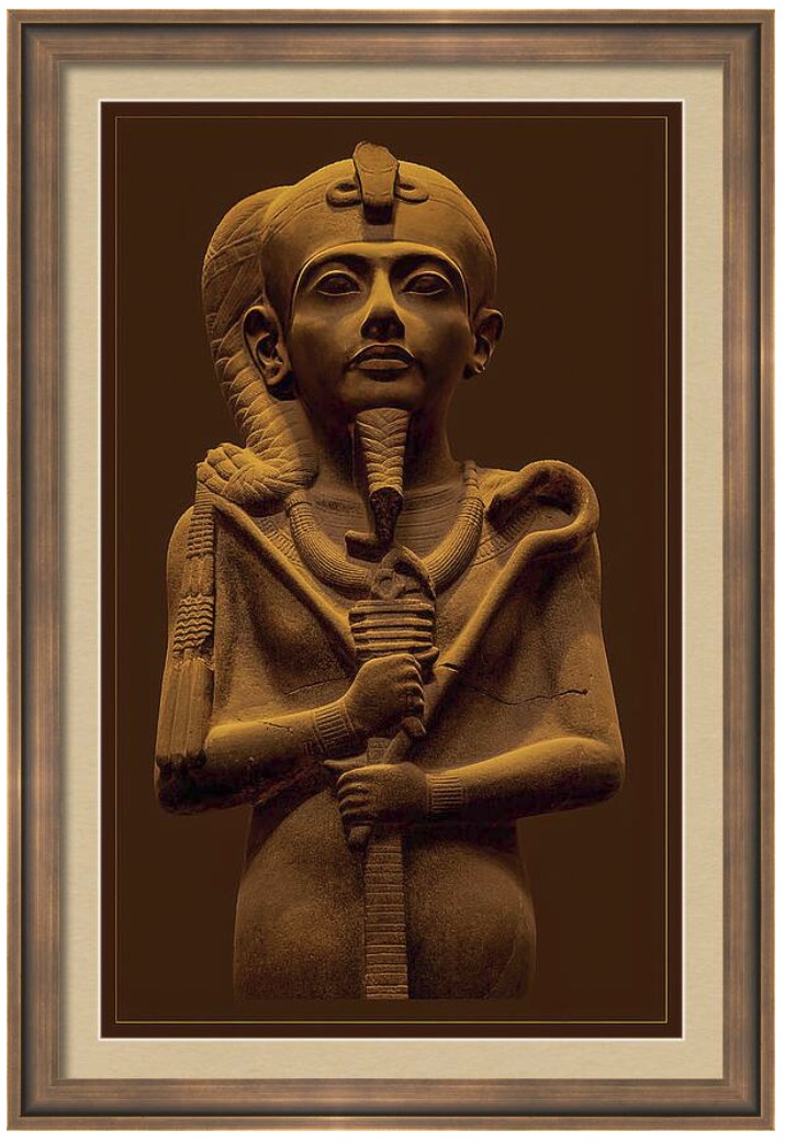 King Tutankhamun. A statue of an ancient Egyptian pharaoh stands, depicted as the god Khonsu with traditional headgear and a royal scepter. Find it here --> robert-mccormac.pixels.com
#Egypt #KingTut #fineartphotography #macphotographynj #bobmac27