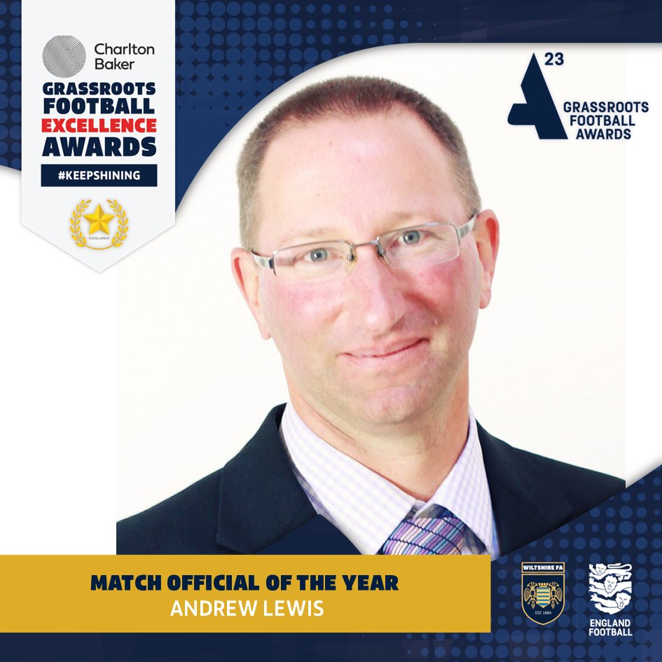 Do you know a match official like Andrew?

Demonstrating his exceptional knowledge of the game &amp; understanding of people, Andrew won Match Official of the Year last season!

Nominate your Match Official of the Year!

wiltshirefa.com/awards

#KeepShining #GRFA24