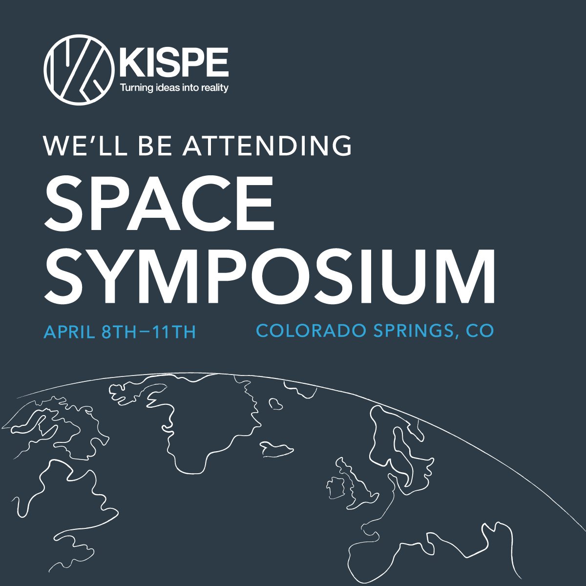 Next week our MD Dr John Paffett will be attending #SpaceSymposium, April 8th-11th in Colorado Springs. Over 10,000 Space Professionals and Decision Makers attend every year - see you there! 💫 @SpaceFoundation