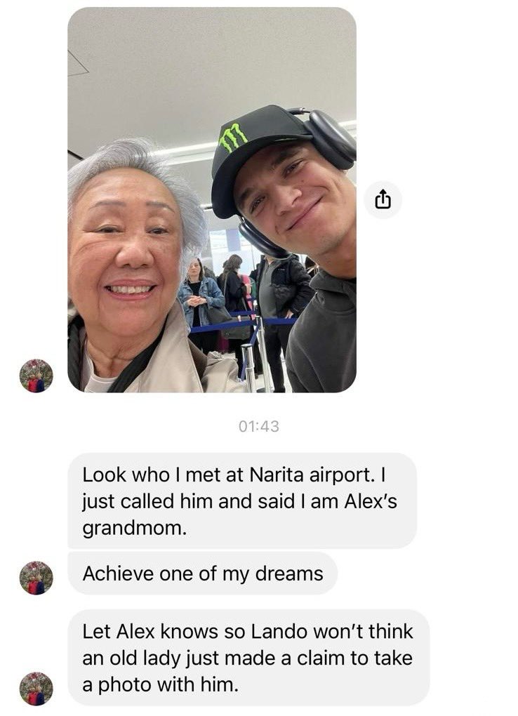 Alex Albon tweet media