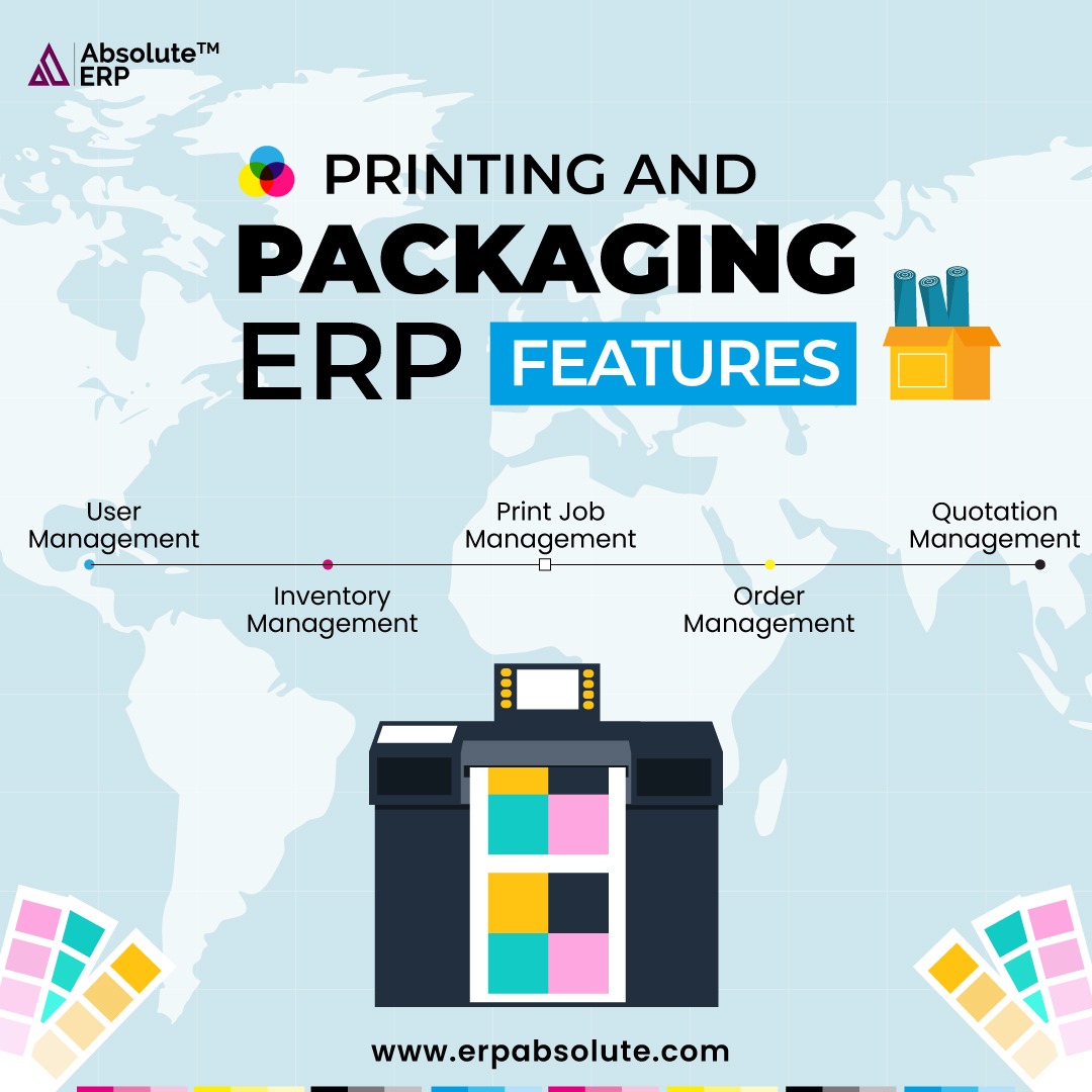 Get your hands on printing and packaging ERP to improve your business efficiency and productivity. Learn more- shorturl.at/eiAF2

#erpsoftware #absoluteerp #Printingindustry #efficiency #erpindustry #sap #packagingindustry #businesses #ERP #machineplanning #erpsoftware