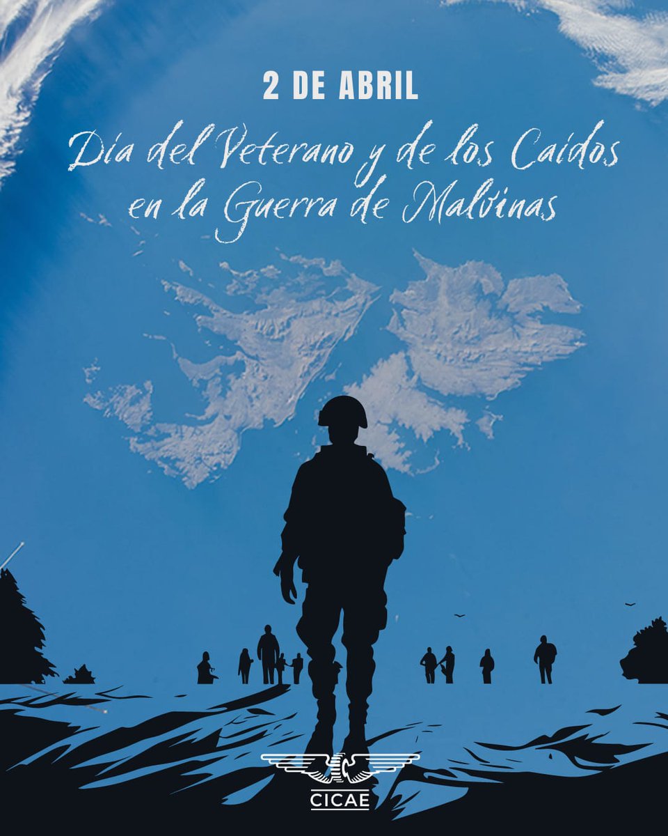 CICAEEsperanza's tweet photo. Cada 2 de Abril, es necesario recordar y rendir homenaje. 
#MalvinasArgentinas . https://t.co/xrdkqvK7lW