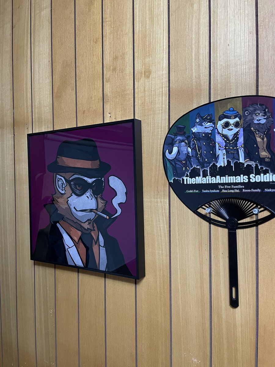 幹部パネルきた！
かっこいい😎

#TMAs 
#MafiaAnimals