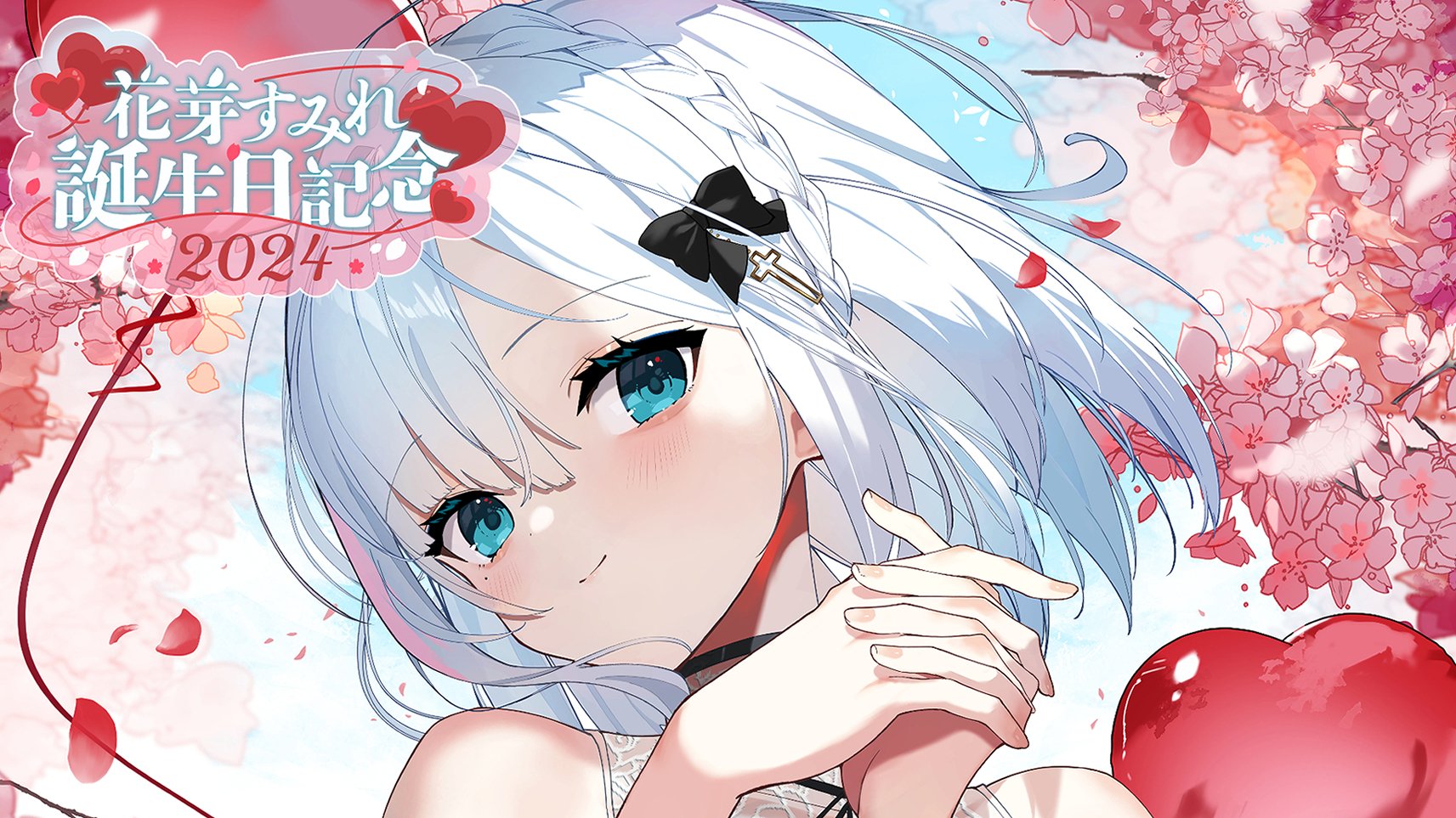 ぶいすぽ花芽すみれ6周年記念デスクマット