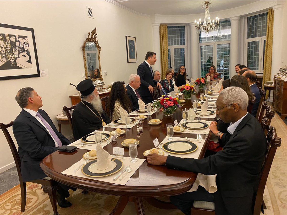 Honored to host an interfaith dinner in my home and break fast with Muslim friends, religious leaders, civil society, and government officials. We share a vision for an inclusive future for all in which everyone can exercise their religious convictions freely and without fear.…