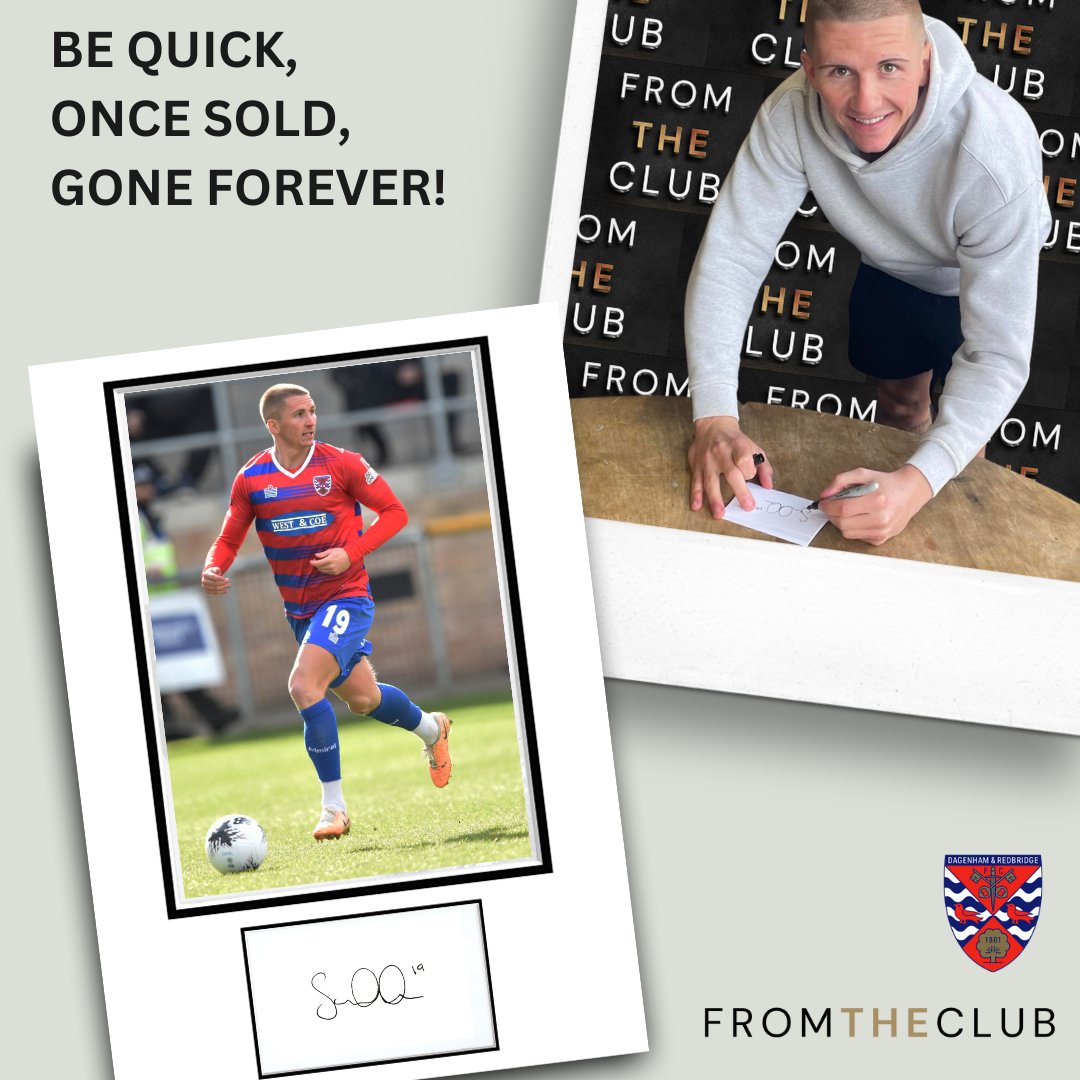 Don't miss out! Whilst stock lasts - Only £20
SAM LING SIGNED PHOTO DISPLAY

⭐️Official Signed Memorabilia
⭐️Limited Edition
⭐️Sourced Direct From The Club
⭐️Complete With Certificate Of Authenticity
⭐️Unbeatable Value

⏰Be quick before these items sell out forever!⏰
Link>>