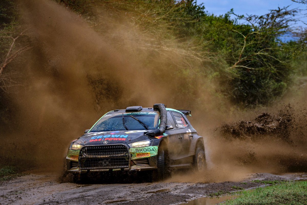 Huge congratulations to Gus Greensmith and Jonas Andersson who got their WRC2 campaign off to a perfect start over the weekend with an electrifying victory at the 2024 Safari Rally Kenya in their Skoda Fabia RS Rally 2 🏆 #WRC2 #WRC #RallyKenya #SkodaMotorsport