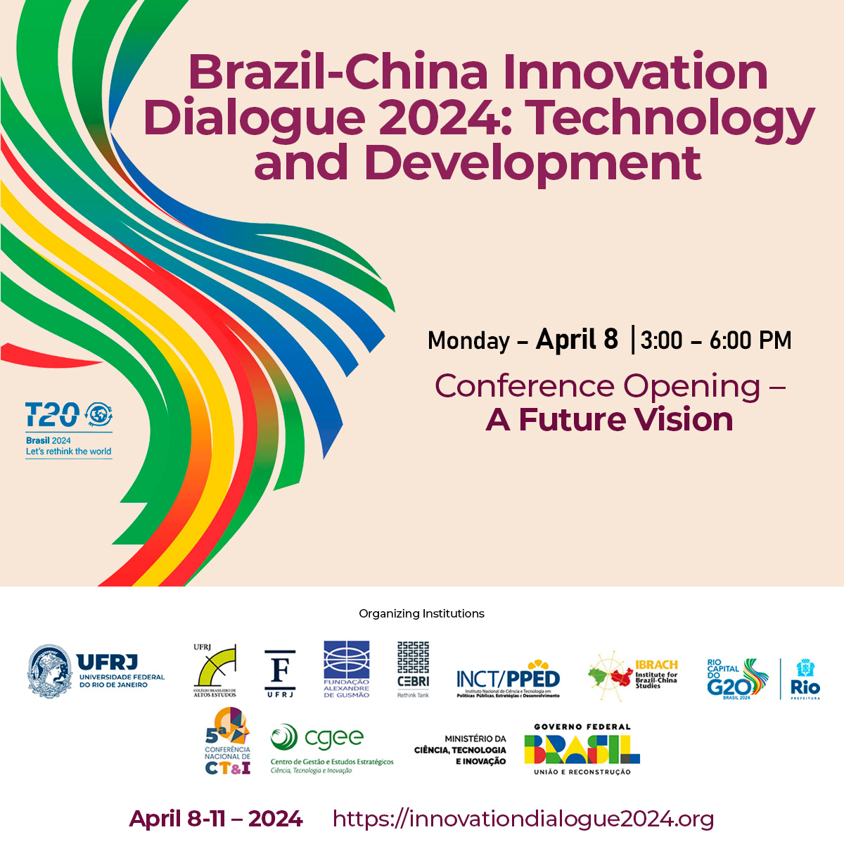 Brazil-China Innovation Dialogue 2024: Technology and Development: innovationdialogue2024.org