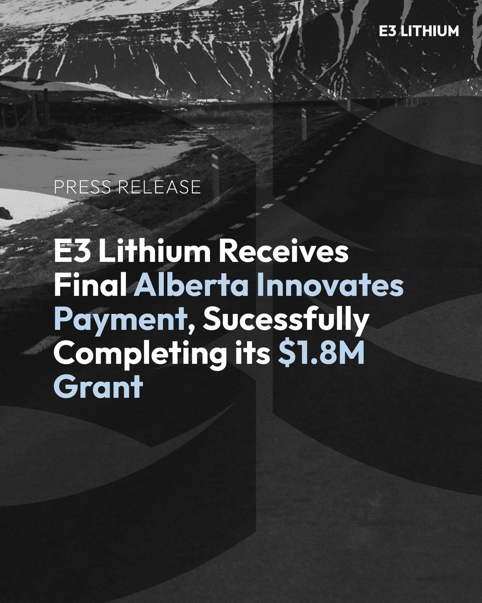 E3 Lithium tweet media