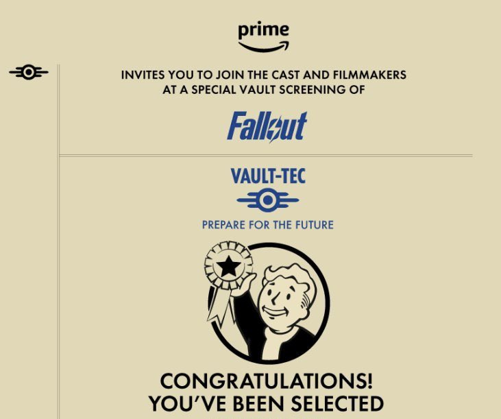 There are no words to express how excited I am about this! Thank you so much to @Bethesda_UK and Amazon Prime for inviting me to a special screening of @falloutonprime this week 💕💕I can’t wait!!!! 😭🥰