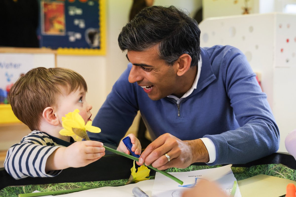 From today working parents of 2-year-olds can get 15 hours a week of free childcare.