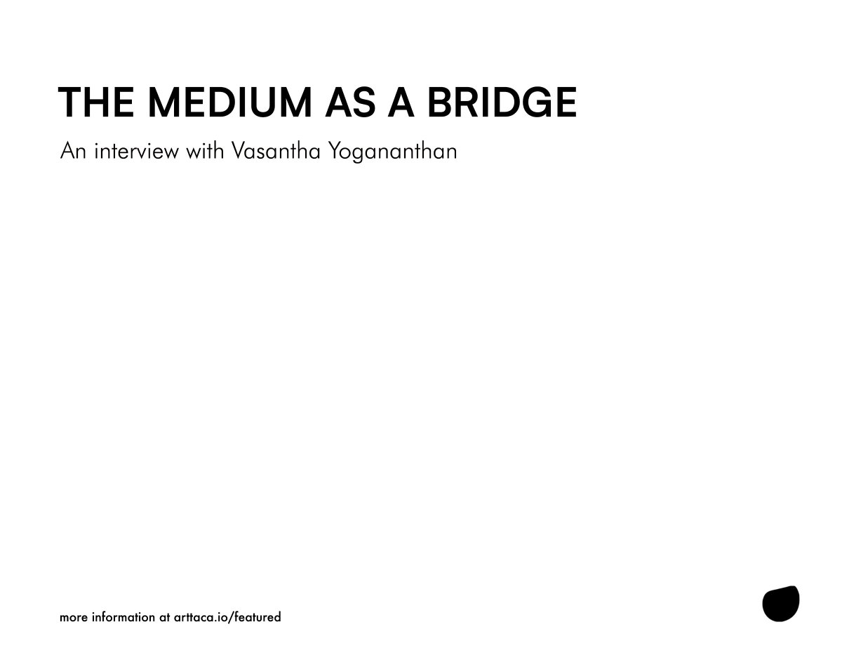 The Medium As A Bridge.

Vasantha Yogananthan @vyogananthan
talks to Zahra Amiruddin.
@zahraamiruddin

To read more visit arttaca.io/featured
#arttaca #photography #photographer #arts #interview #vasanthayoganathan