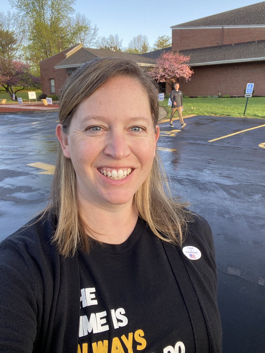 It’s a beautiful morning to vote!