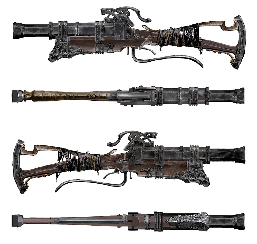 Concept art | Bloodborne - Hunter Blunderbuss