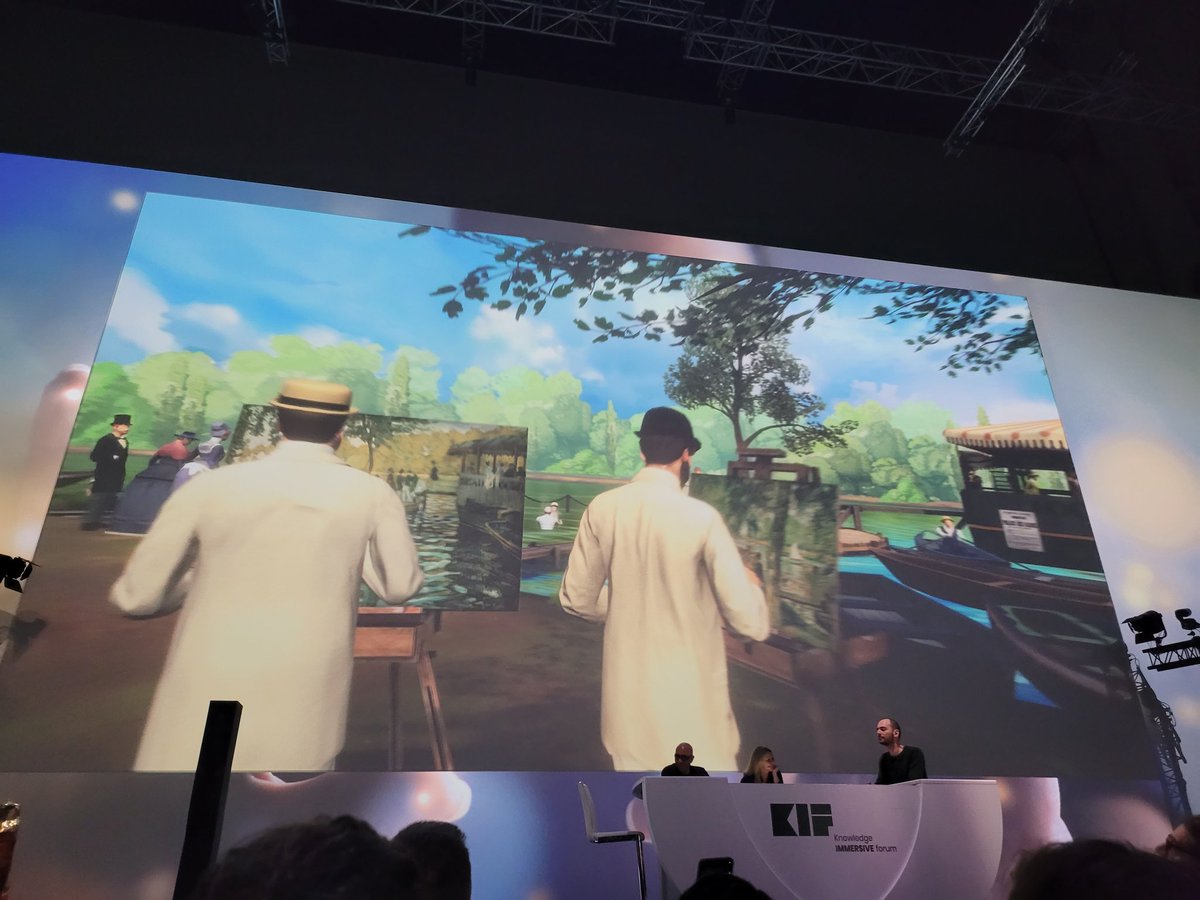 Les impressionnistes 1874, exploration immersive au temps de la 1e expo impressionniste avec <a href="/ImmersiveAI/">soon</a> #excursio #kif2024