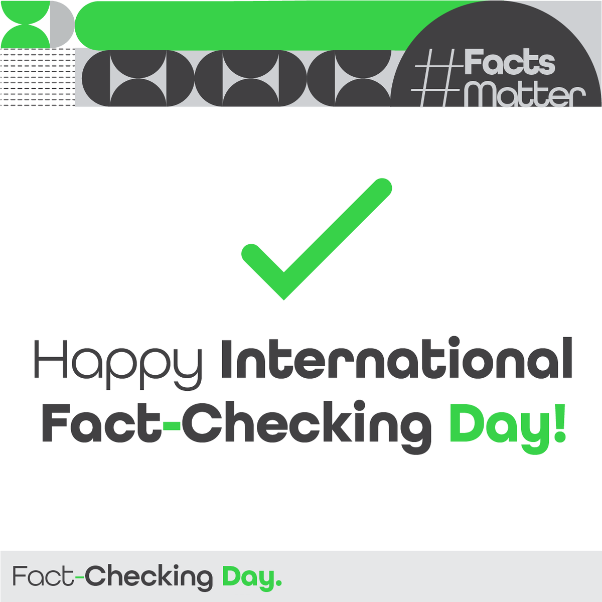 Habt einen schönen #FactCheckingDay! Es ist fix: Wir veranstalten wieder einen Faktencheck-Gipfel und zwar am 23. Mai in Wien! Dabei werden renommierte VertreterInnen aus Wissenschaft, Technik und Medien über aktuelle Themen diskutieren. Infos folgen, stay tuned! #FactsMatter