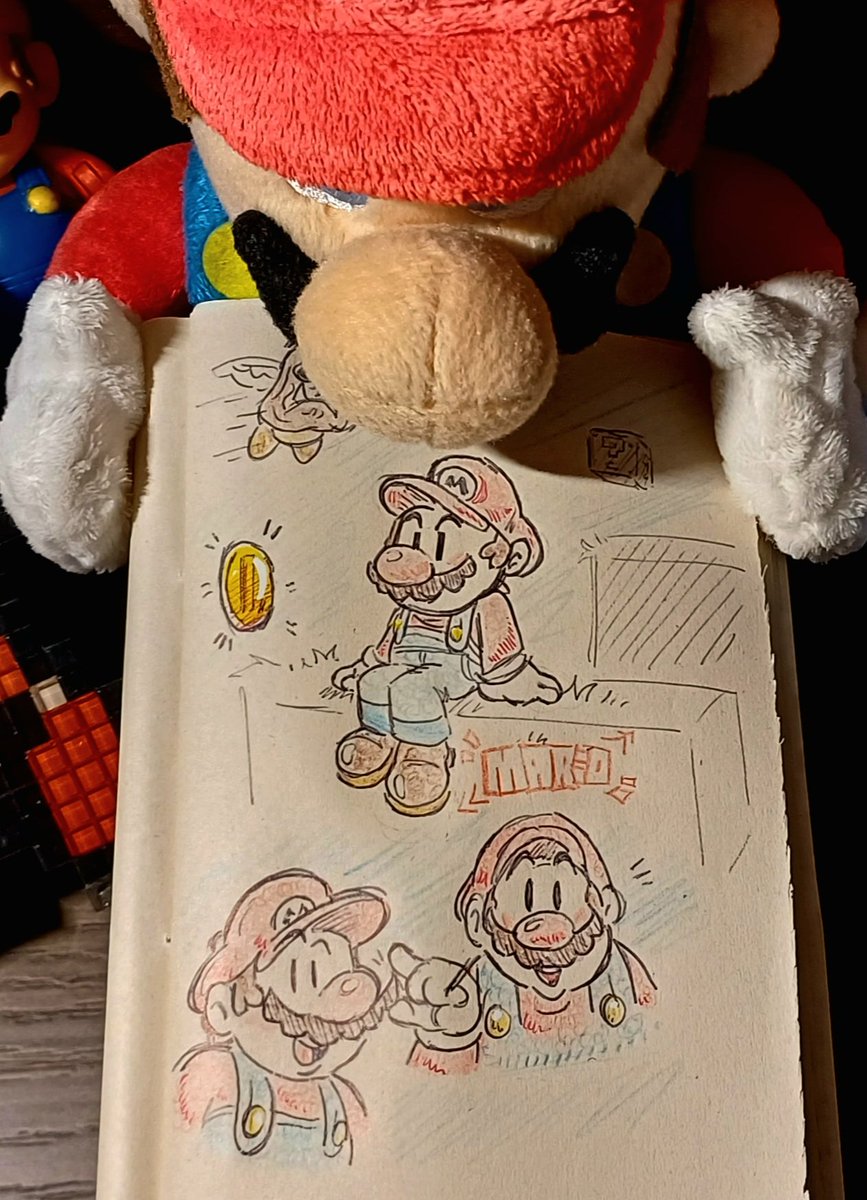 Yeah uhm #Mario wanted to show his lil sketch book yea
#SuperMarioBrosWonder
#Nintendo