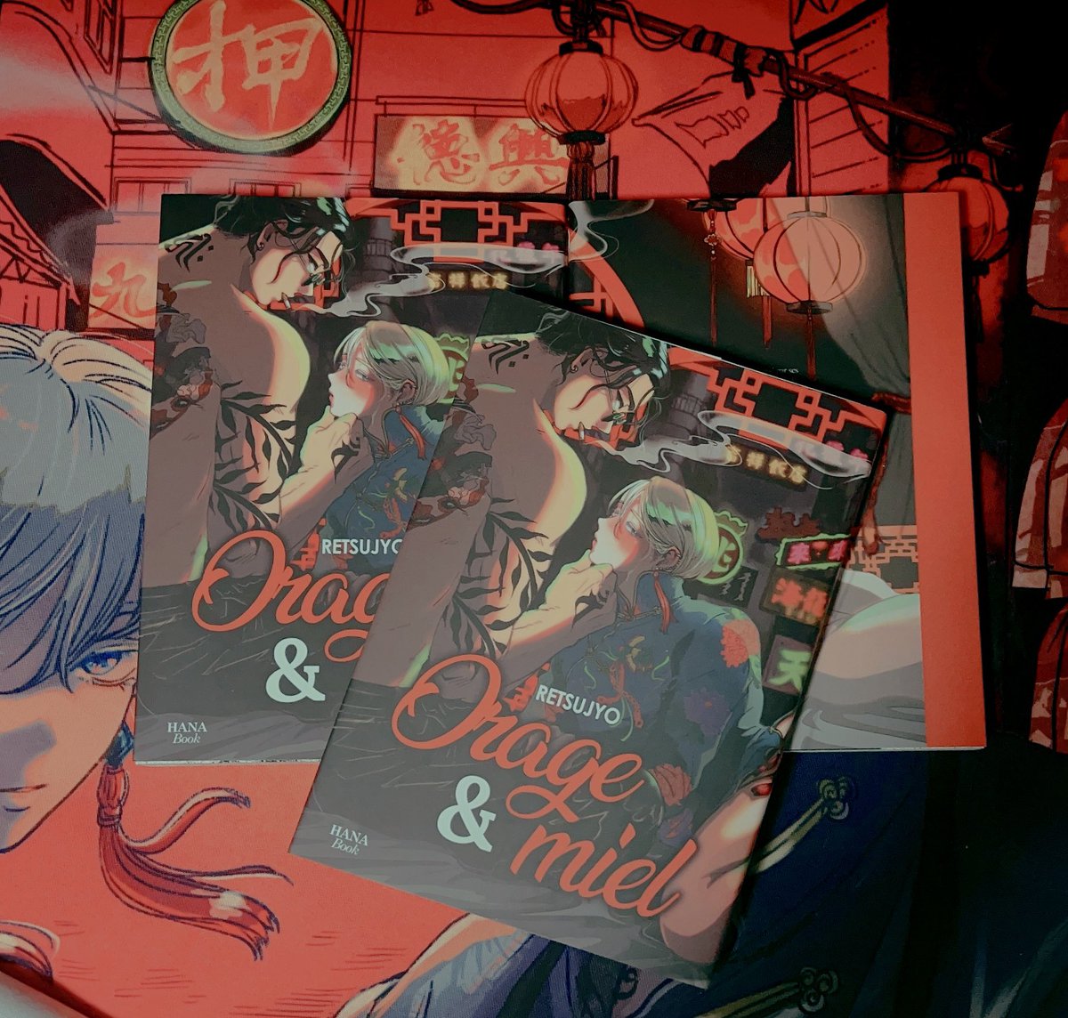 劣情 u0026.Emo POPUPSHOP 劣情 春雷と蜜 缶バッジ フォト風カード