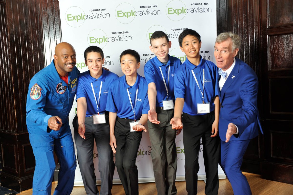 We’re thrilled to announce the regional winners of the 32nd Annual Toshiba @NSTA ExploraVision Competition! These 24 teams exploravision.org/regional-winne… have showcased exceptional innovation, tackling the world’s challenges with their brilliant ideas. 📷