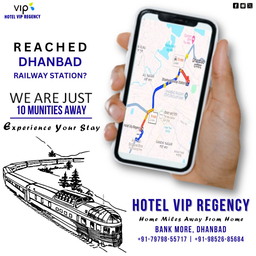 𝐂𝐚𝐥𝐥 𝐟𝐨𝐫 𝐫𝐞𝐬𝐞𝐫𝐯𝐚𝐭𝐢𝐨𝐧𝐬:
+91-79798-55717
+91-98526-85684
#hotelvipregency #vipregency #DhanbadHotels #jharkhandhotels #jharkhandtourism #hotelindhanbad #hotelinjharkhand #businesshotel #BudgetFriendly #accommodations #dhanbadcoalcity #couplefriendlyhotels