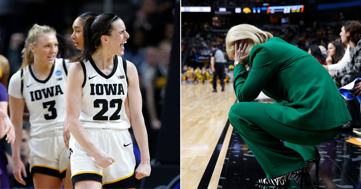 Watch: LSU Skips National Anthem, Then Gets Knocked Out of March Madness Tournament by Iowa westernjournal.com/watch-lsu-skip…