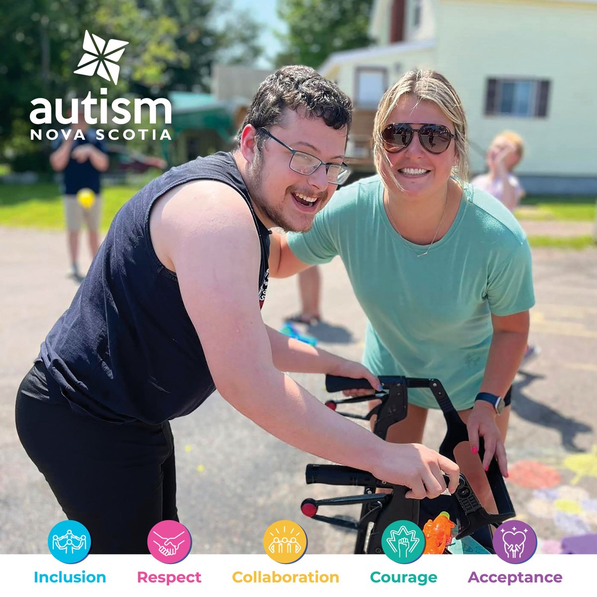 On World Autism Acceptance Day, we celebrate the beautiful spectrum of uniqueness. Let's spread acceptance, understanding, and inclusion for everyone in the autistic community. Please visit our website for information and resources: autismnovascotia.ca/event/autism-a… #WAAD