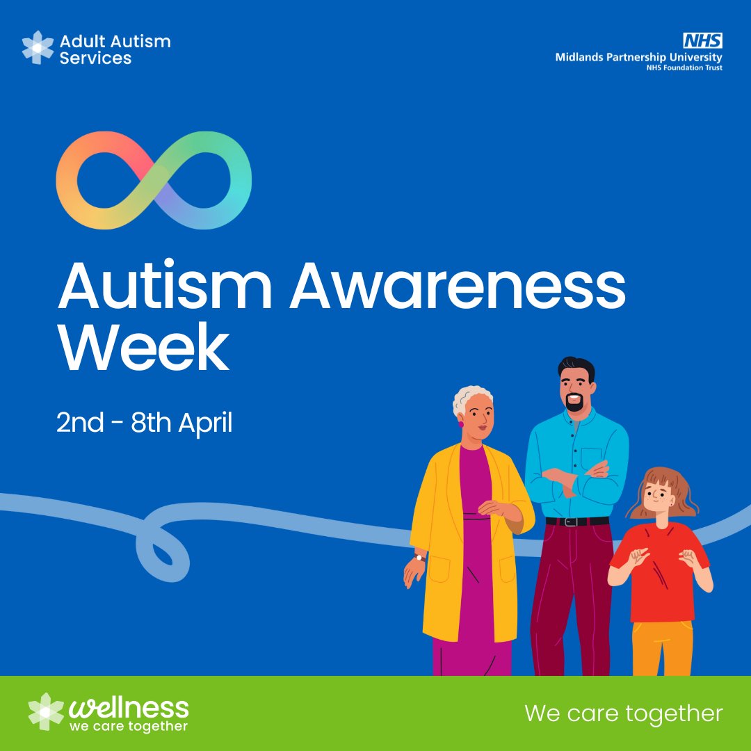 Today marks the start of #AutismAwarenessWeek 💭 Did you know that around 700,000 people in the UK are autistic? We recognise that every autistic person is different and continue to push for acceptance and inclusion for all 💙 #AutismAcceptance