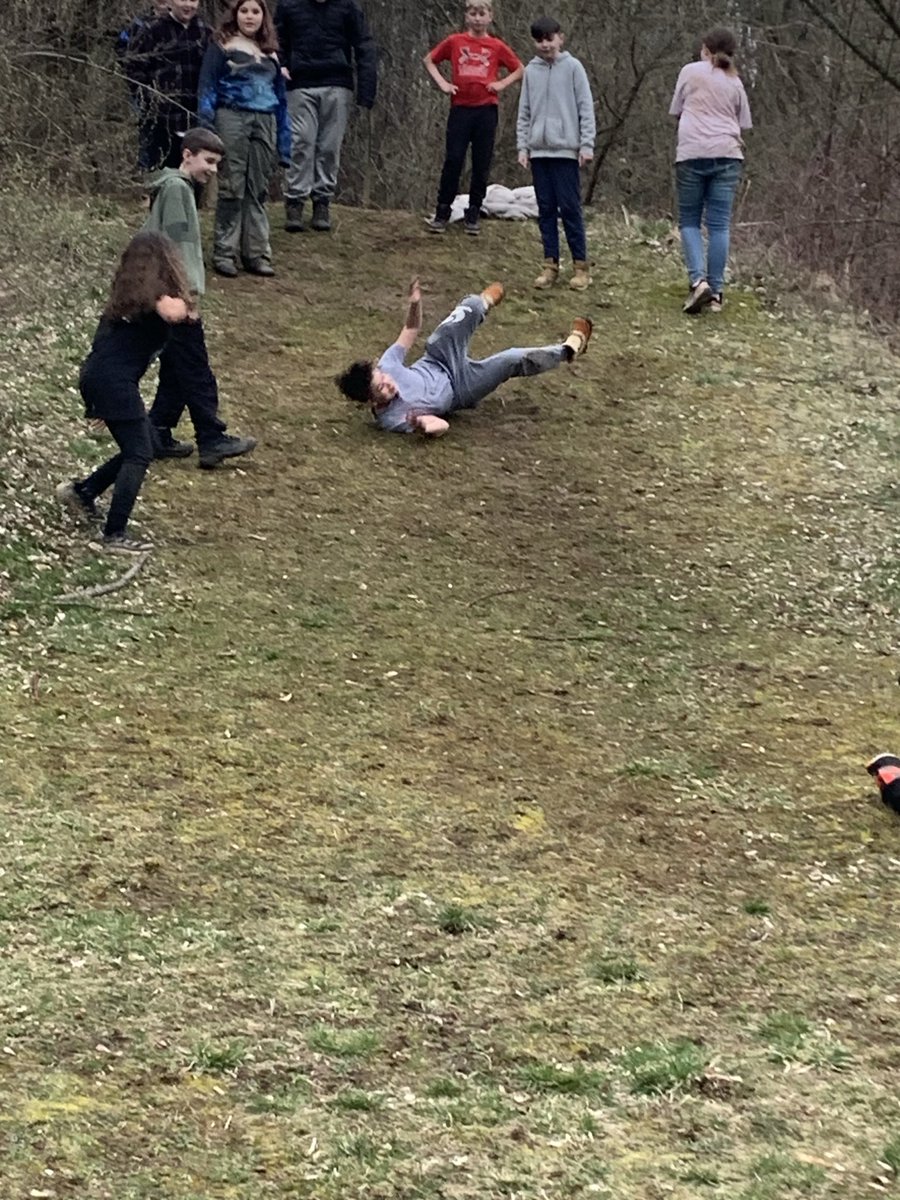 A little free time at camp