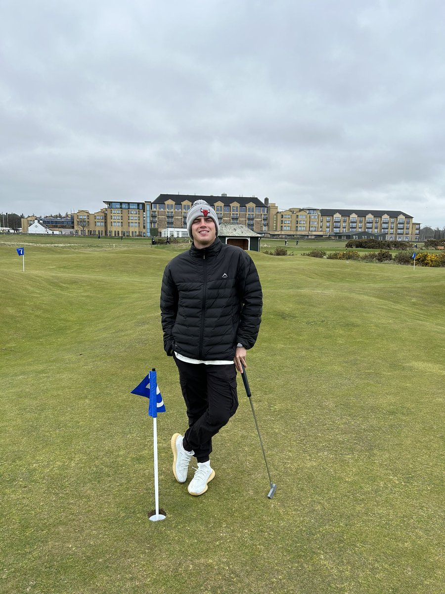 First week back in Scotland, so of course a visit to St Andrews was a must for <a href="/OelofseTiago/">Tiago Oelofse</a>! ⛳️
