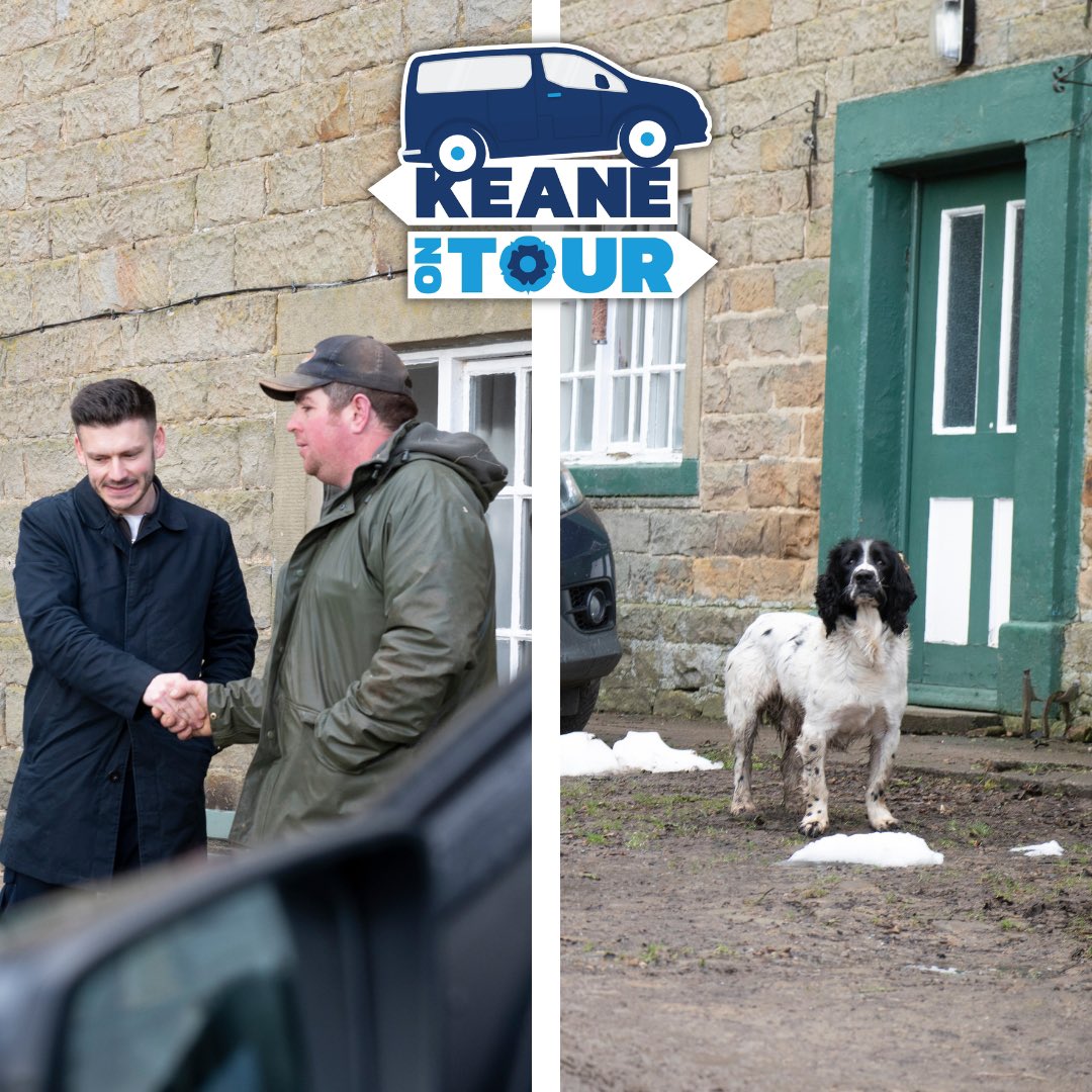 Population: 6️⃣ Houses: 2️⃣ When I say I’m visiting every parish, I mean it. This is remote Colsterdale, where I met Andrew and Ozzy 🤝 #Keane4Mayor #KeaneOnTour