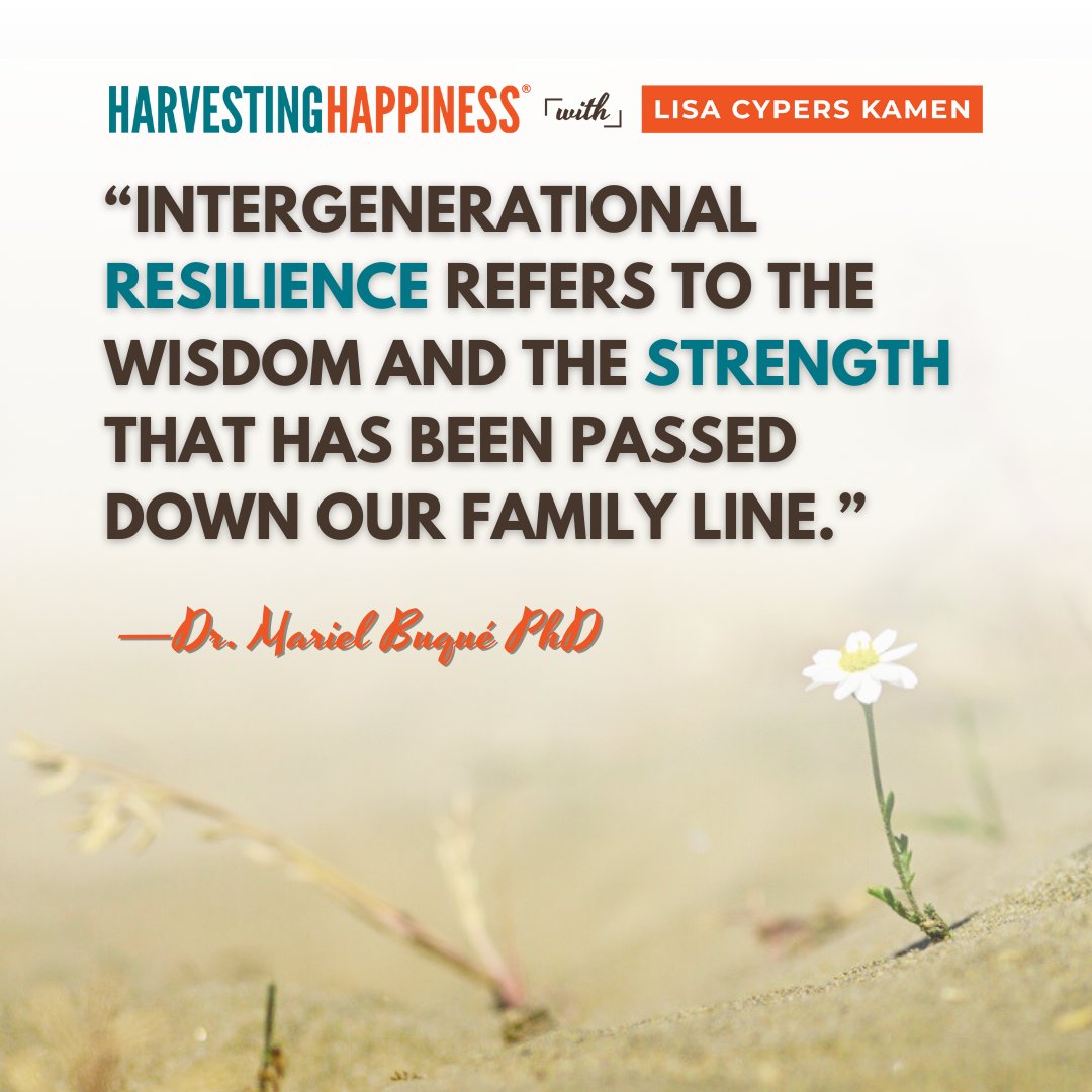 Join the Harvesting Happiness Podcast as @DrBuque opens our eyes to the impact of intergenerational #trauma. 🧠 Gain a better understanding of why some of our reactions to triggers may seem disproportionate and learn how to heal them. ☀ Tune in here: open.spotify.com/episode/3WzhiR……