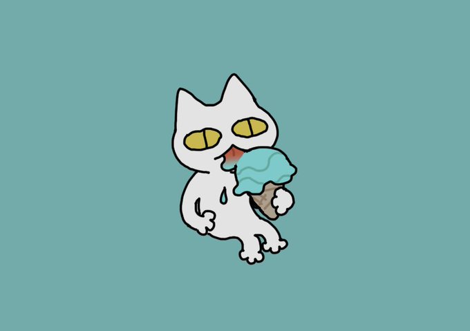 「何かを持っている 猫目」のTwitter画像/イラスト(新着)