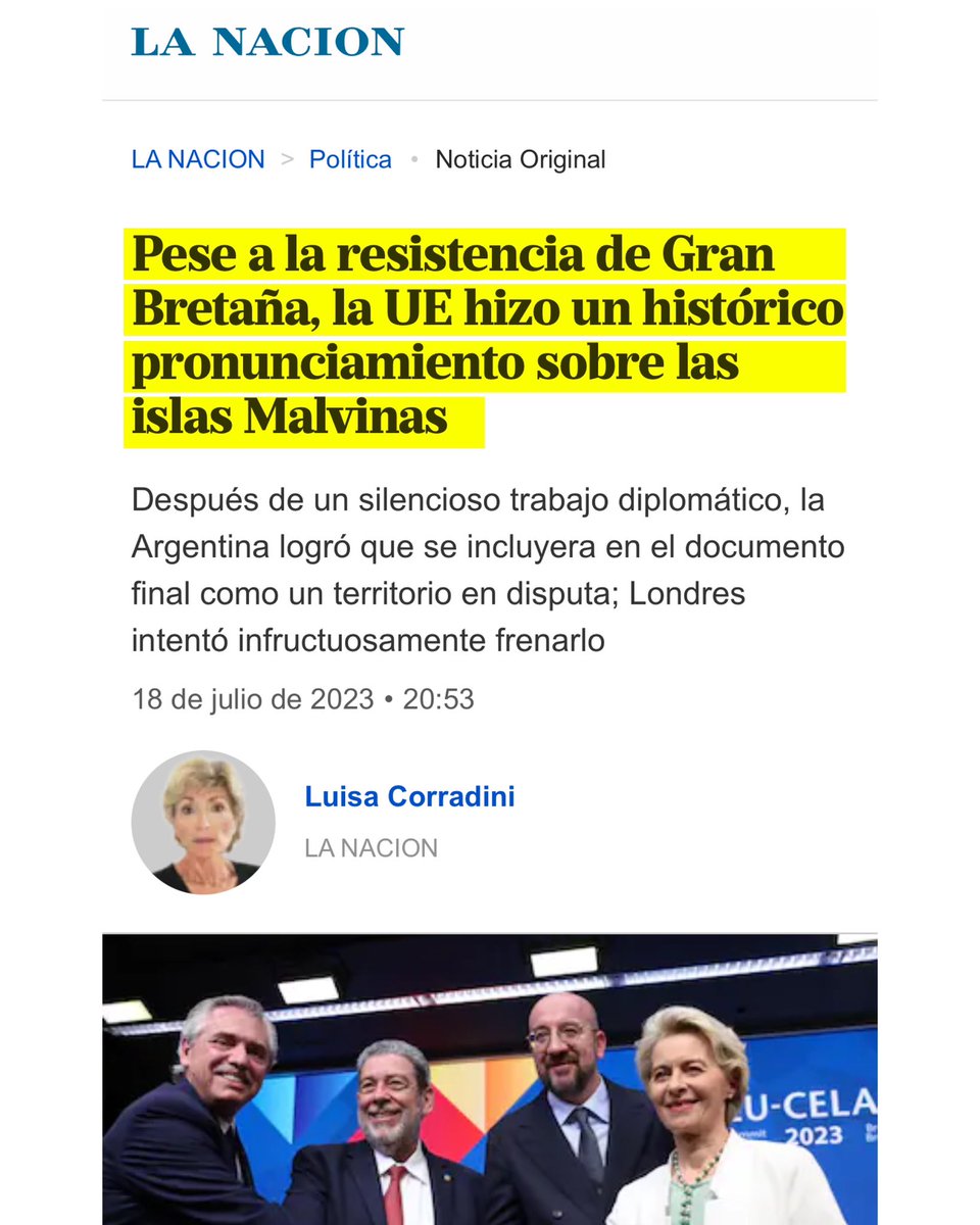 alferdez's tweet image. El reclamo argentino por la soberanía sobre las Islas Malvinas debe ser una política de Estado indiscutida. 

La reciente visita del canciller británico a las Islas Malvinas, constituyó una ofensa directa a nuestra soberanía.  Tamaña ofensa no puede ser ignorada.  

Hay dos…
