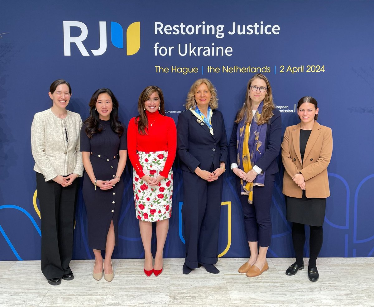 Very delighted to attend the Conference on Restoring Justice for Ukraine with my dear friend @StateDept_GCJ Ambassador Van Schaack, U.S. Special Prosecutor for the Prosecution of the Crime of Aggression against Ukraine Jessica Kim and the United States delegation.  🇺🇸 remains…