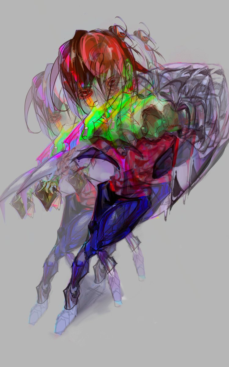 archaicmalefice's tweet photo. art trade w @pidginhole
I got to try out a lot of fun stuff while drawing this piece! thank you for the opportunity🥰 
#arttrade #digitalartist #ocart #oc https://t.co/PJoPpFHnZA