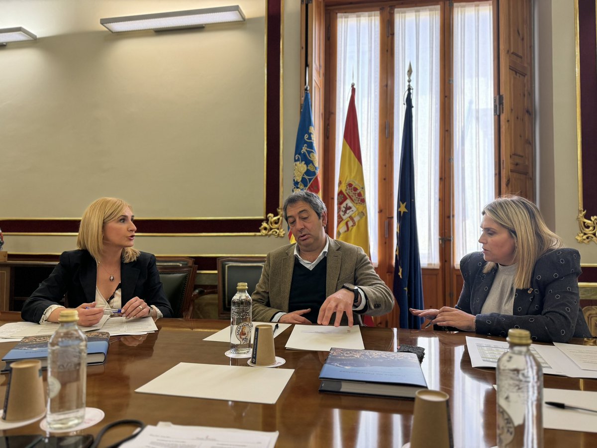 Trabajamos en común junto @GVAMediAmbient y la @dipcas para impulsar la conservación del patrimonio cultural, artístico y medioambiental de la provincia de Castellón.